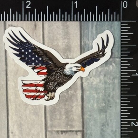 🌀10/$10🌀 Red White Blue 4th Of July Waterproof Vinyl Sticker Decal - Picture 1 of 1